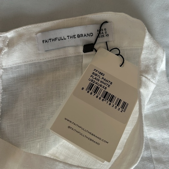 NWT FAITHFULL THE BRAND Sibyl Pants - Picture 6 of 10